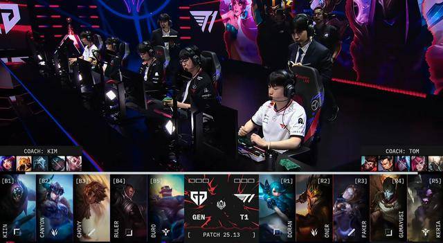 LOL-MSI:四战全胜强势登顶,GEN 3-2击败T1成功卫冕MSI冠军