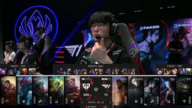 LOL-MSI:四战全胜强势登顶,GEN 3-2击败T1成功卫冕MSI冠军