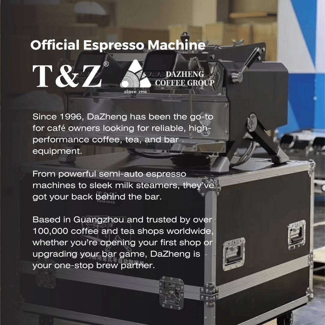 赛事回顾|新加坡全国咖啡锦标赛(SNCC)比赛指定用机:T&Z品牌飞跃咖啡机闪耀国际舞台,广受好评!